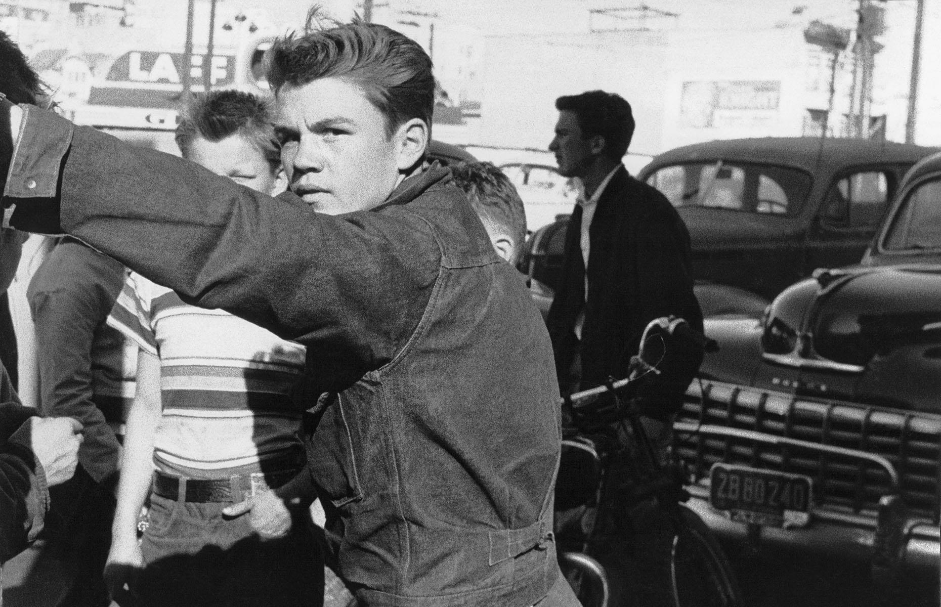 Teenage rebels on the streets of San Francisco, 1950s